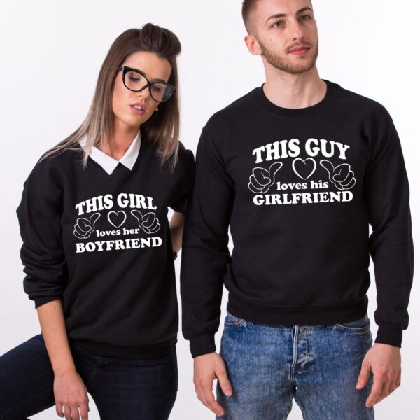 Black T-Shirts For Couples